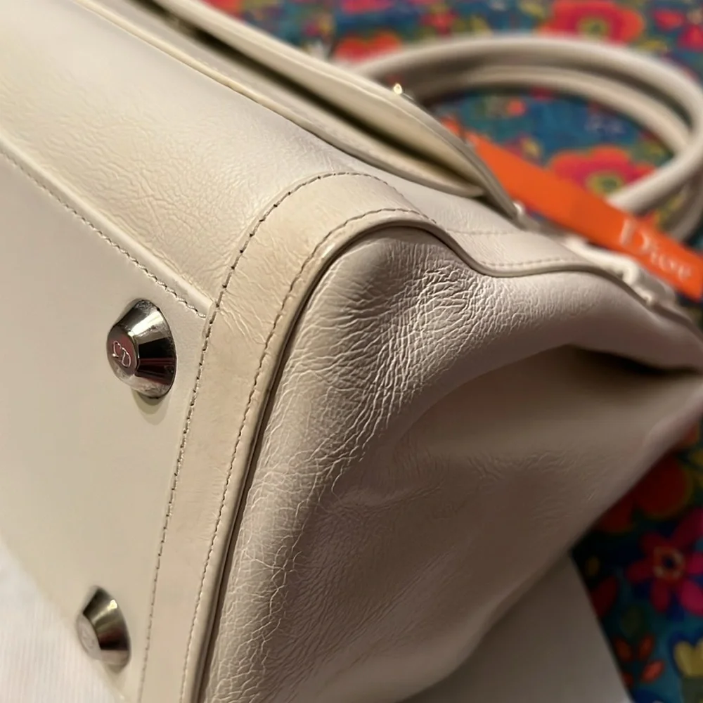 FLASH SALE🔥🔥EXCELLENT CONDITION💕BEAUTIFUL💗 VINTAGE CHRISTIAN DIOR FLIGHT BAG💗💗💗 - Picture 7 of 16